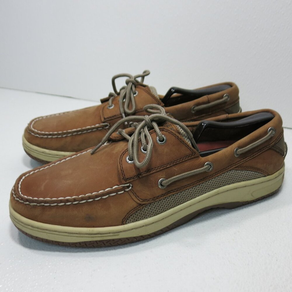 Sperry Top-Sider Men's Nubuck Leather Deck Boat Men's Footwear Shoes Size 11 W